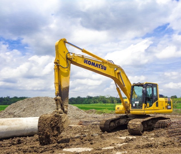 teknologi terbaru dalam mesin berat konstruksi
